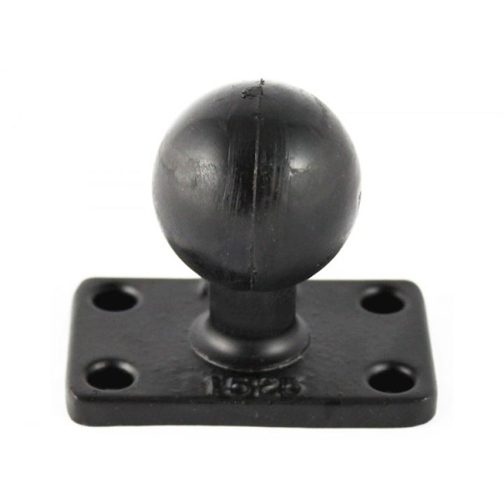 1.5" ′C′ Ball on a 1.5" x 2.5" Rectangular Base